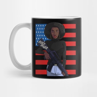 Black Panther Party Strong Black Woman Mug